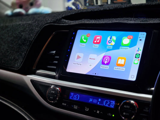 Pioneer DMH-AP6650BT 9" Perfect Fit Solution - Toyota Kluger (2004 - 2019)