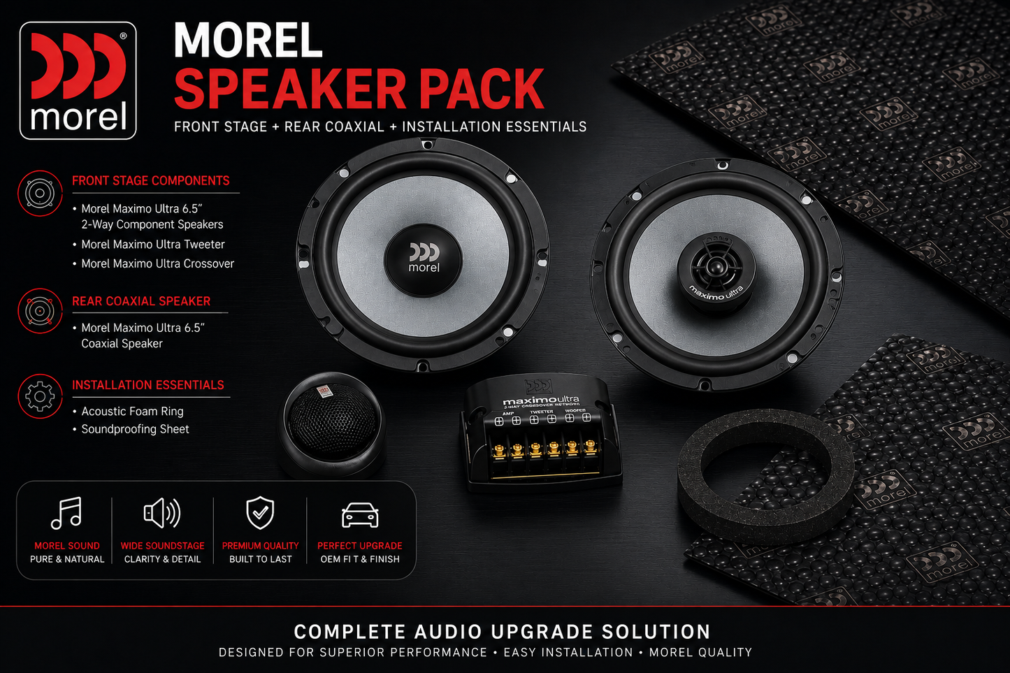 Morel Maximo Ultra Speaker Package
