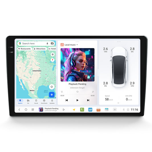 DuduAuto7 - 9.5" - 12GB / 256GB - Prestige Series