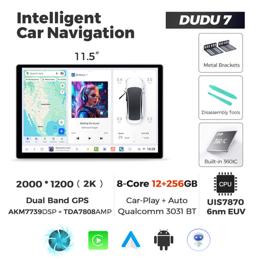 DuduAuto7 - 11.5" - 12GB / 256GB - Prestige Series