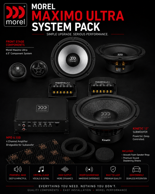 Morel Maximo Ultra System Pack