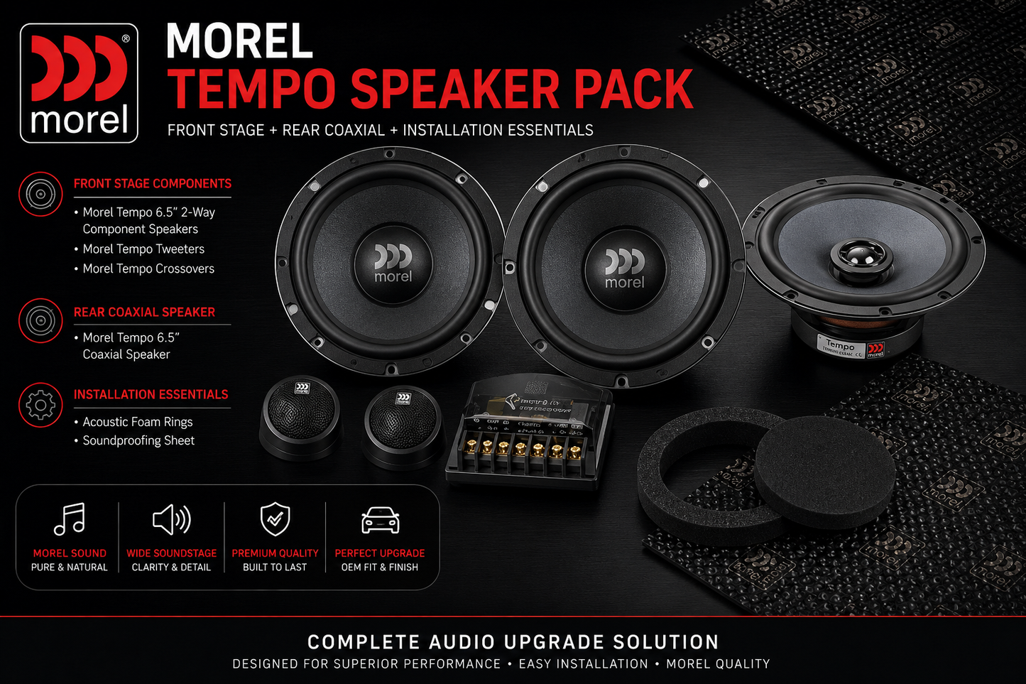 Morel Tempo Speaker Package